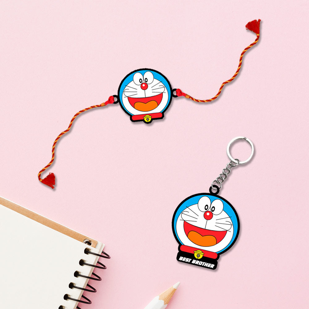 Rakhi Keychain Combo | Love Craft Gifts