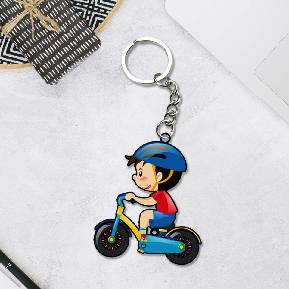 Cycle Keychain | Love Craft Gifts