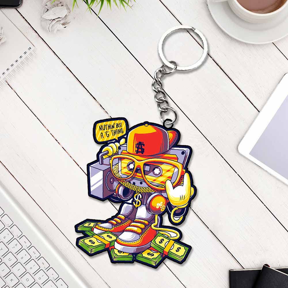Musician Keychain | Love Craft Gifts
