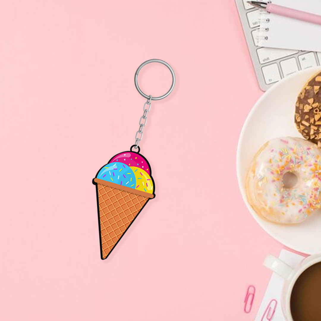 Icecream and Milkshake Keychains | Love Craft Gifts