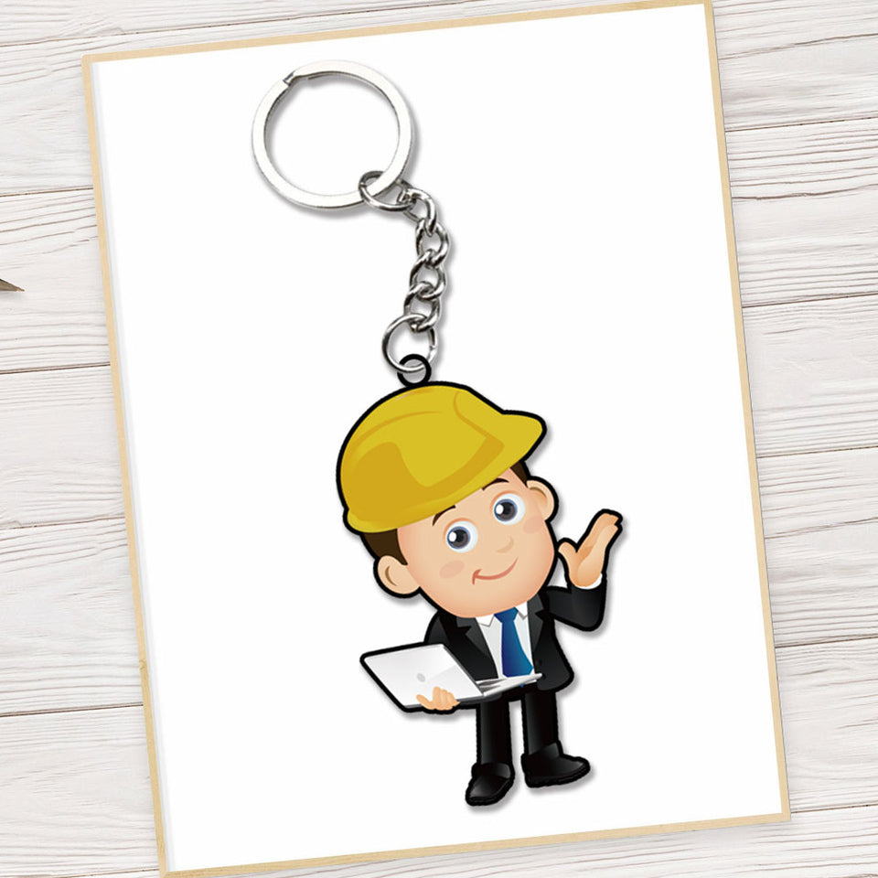 Engineer Keychain For Men