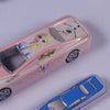 Car Shape Metal Geometry Box- Pink Color