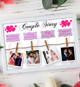 Our Love Story Frame