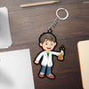 Scientist Keychain