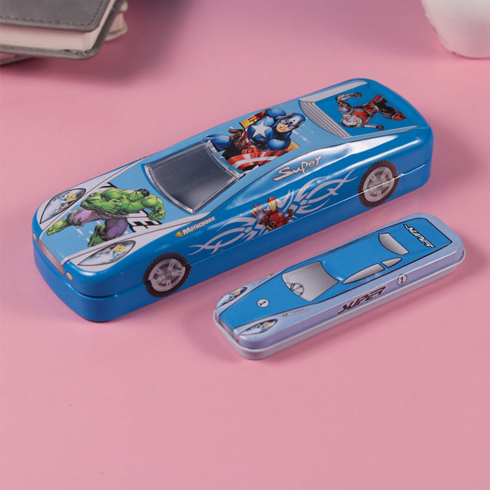 Customized Car Shape Metal Geometry Box