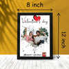 Valentine Special -Personalized Photo Frame For Loved One-8x12"