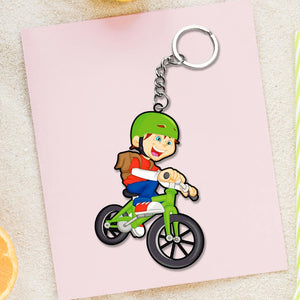 Cycle Keychain | Love Craft Gifts