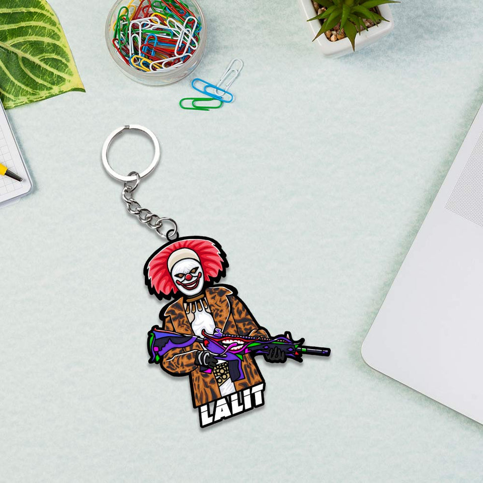 Pubg Keychain With Name: Pubg Keyrings | Love Craft Gifts