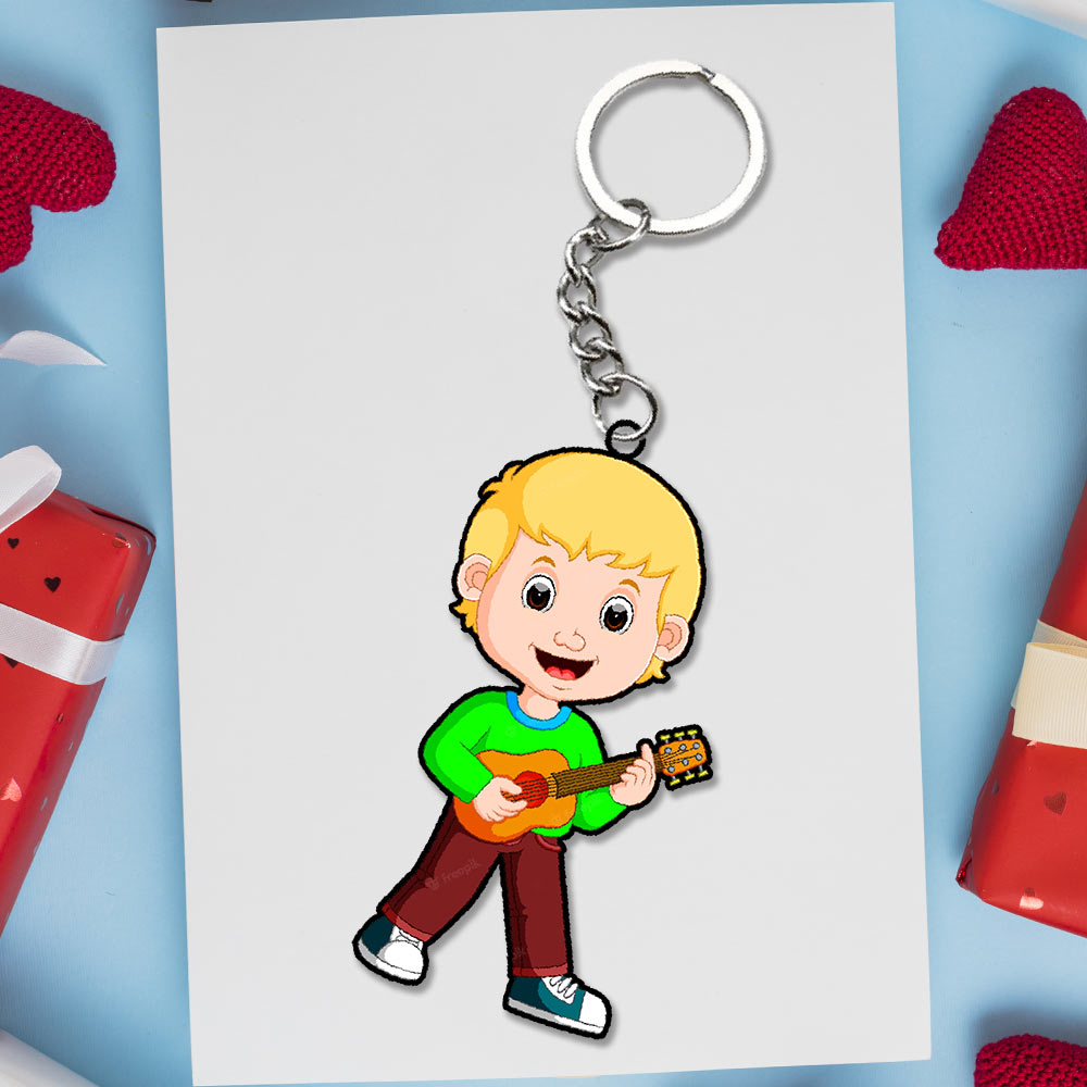 Musician Keychain | Love Craft Gifts