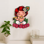 Personalized Baby Krishna Acrylic Wall Key Holder | Love Craft Gifts