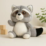 Raccoon Plush Soft Toy for Kids – Cuddly Stuffed Animal Gift | Love Craft Gifts