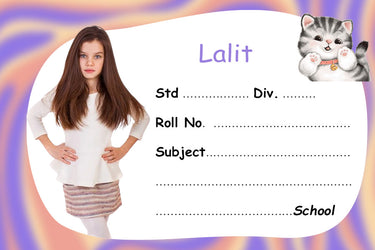  Kitty Customized Name Slip | Love Craft Gifts 