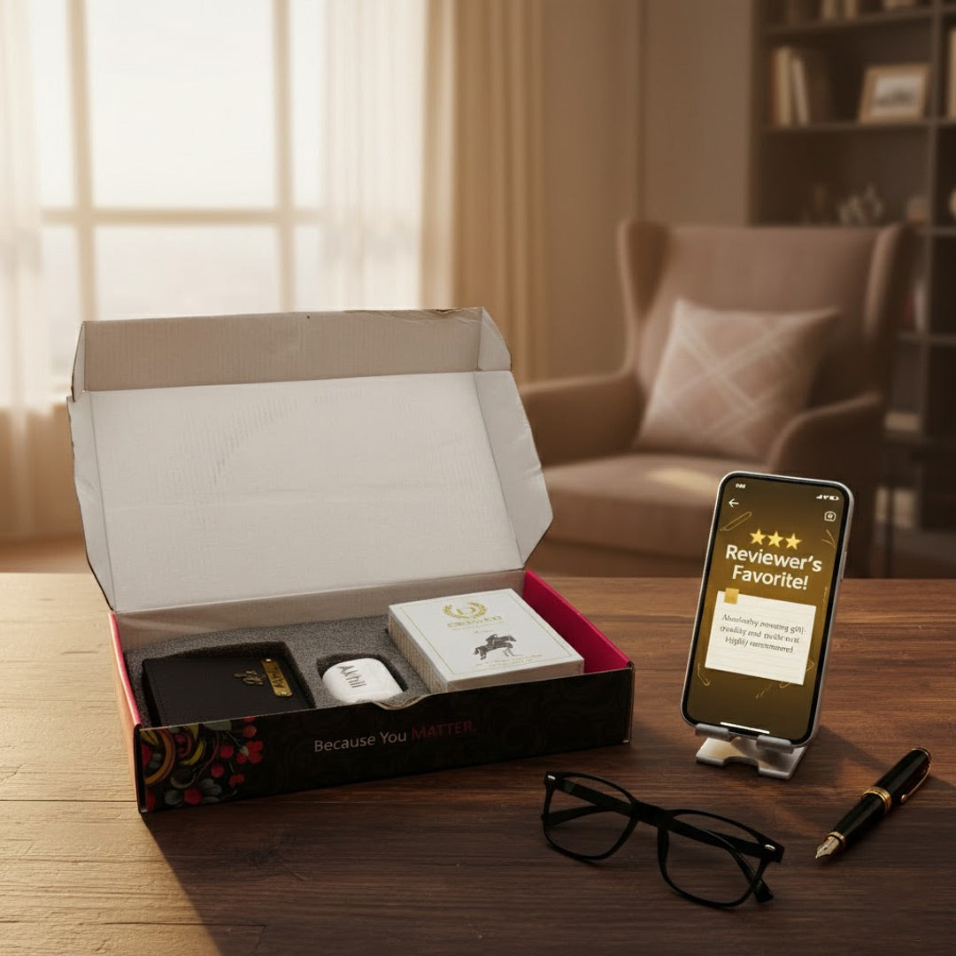 Personalized 3-in-1 Gift Combo for Him – Love Craft Gifts