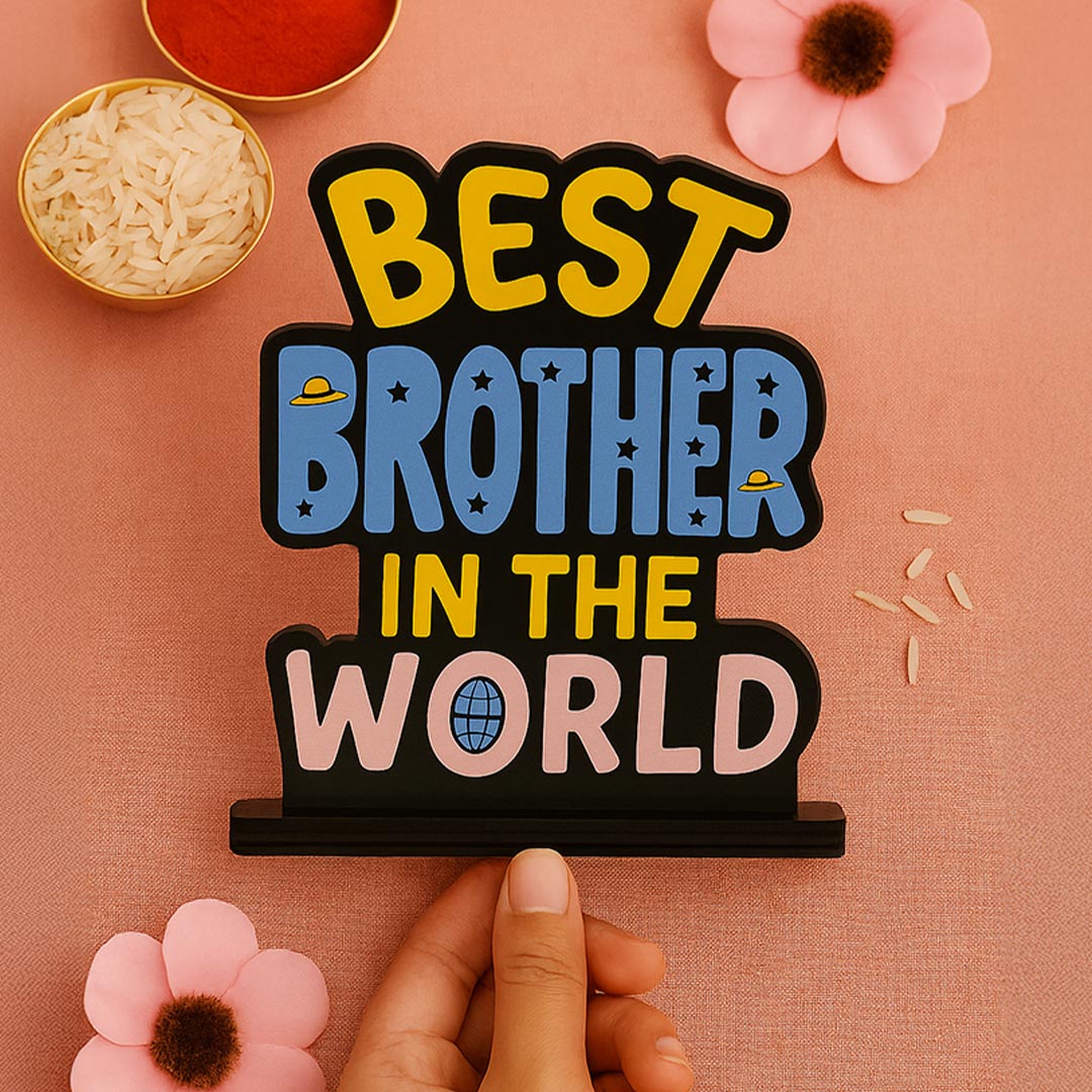 Raksha Bandhan Personalized Perfume Gift Box for Brother | Love Craft Gifts