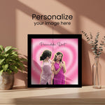 Personalized Best Friend Photo Frame (4×4 Inch) | Love Craft Gifts
