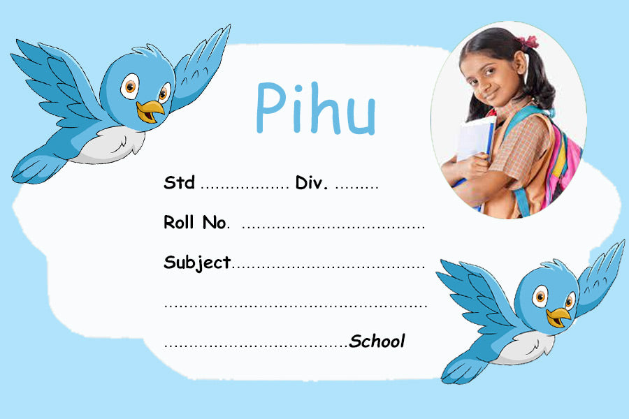 Blue Bird Name Slips