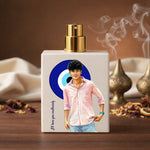 Happy Birthday Theme – Evil Eye Style Personalized Bellavita White Oud Eau De Parfum (100ml) | Love Craft Gifts