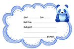 Blue Panda Name Slips