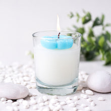 Dual-Tone Glitter Jar Candle