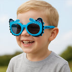 Customized Kids Dinosaur Sunglasses – Personalized Name Cartoon UV Shades | Love Craft Gifts