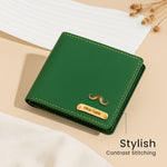 Personalized Classic Leather Wallet – Vibrant Colors | Love Craft Gifts