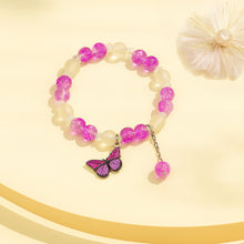 Purple Bead Bracelet Gift Box