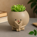 Bookworm Plant Pot | Love Craft Gifts