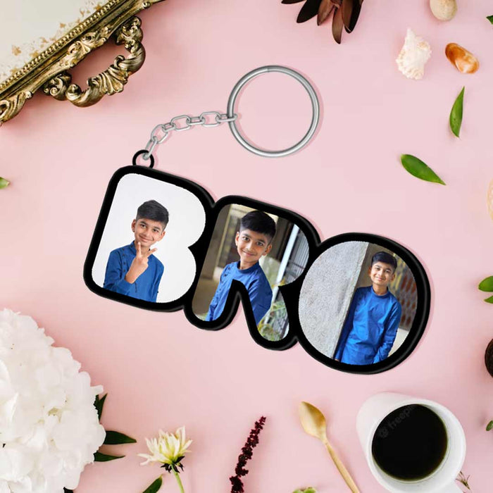 Brother Sister Twin Keychain