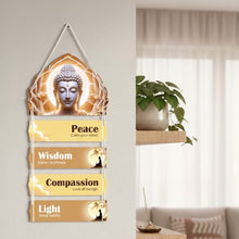Buddha Inspirational Quote Wall Hanging (9x16 Inch)