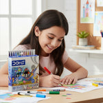 Personalized DOMS Brush Pen Set – 12 Shades + Metallic Silver + Blender | Love Craft Gifts