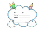 Cloud Name Slips