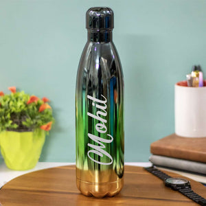 Colored Stainless Steel Water Bottles With Name| Love Craft Gifts
