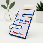 Personalized Dual-Use Keychain & Phone Stand – Custom Name & Logo Acrylic Gift | Love Craft Gifts