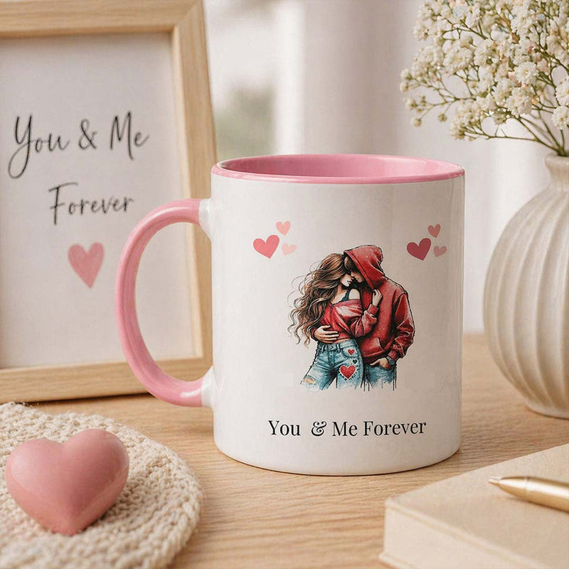 Couple Love Ceramic Mug | Romantic Anniversary & Valentine Gift | Love Craft Gifts™