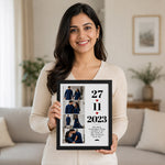 Couple Memory Frame with Special Date 12x18″ | Love Craft Gifts™