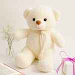 Cream Teddy Bear Plush Toy – Soft, Cuddly Gift for Kids & Loved Ones | Love Craft Gifts