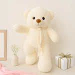 Cream Teddy Bear Plush Toy – Soft, Cuddly Gift for Kids & Loved Ones | Love Craft Gifts