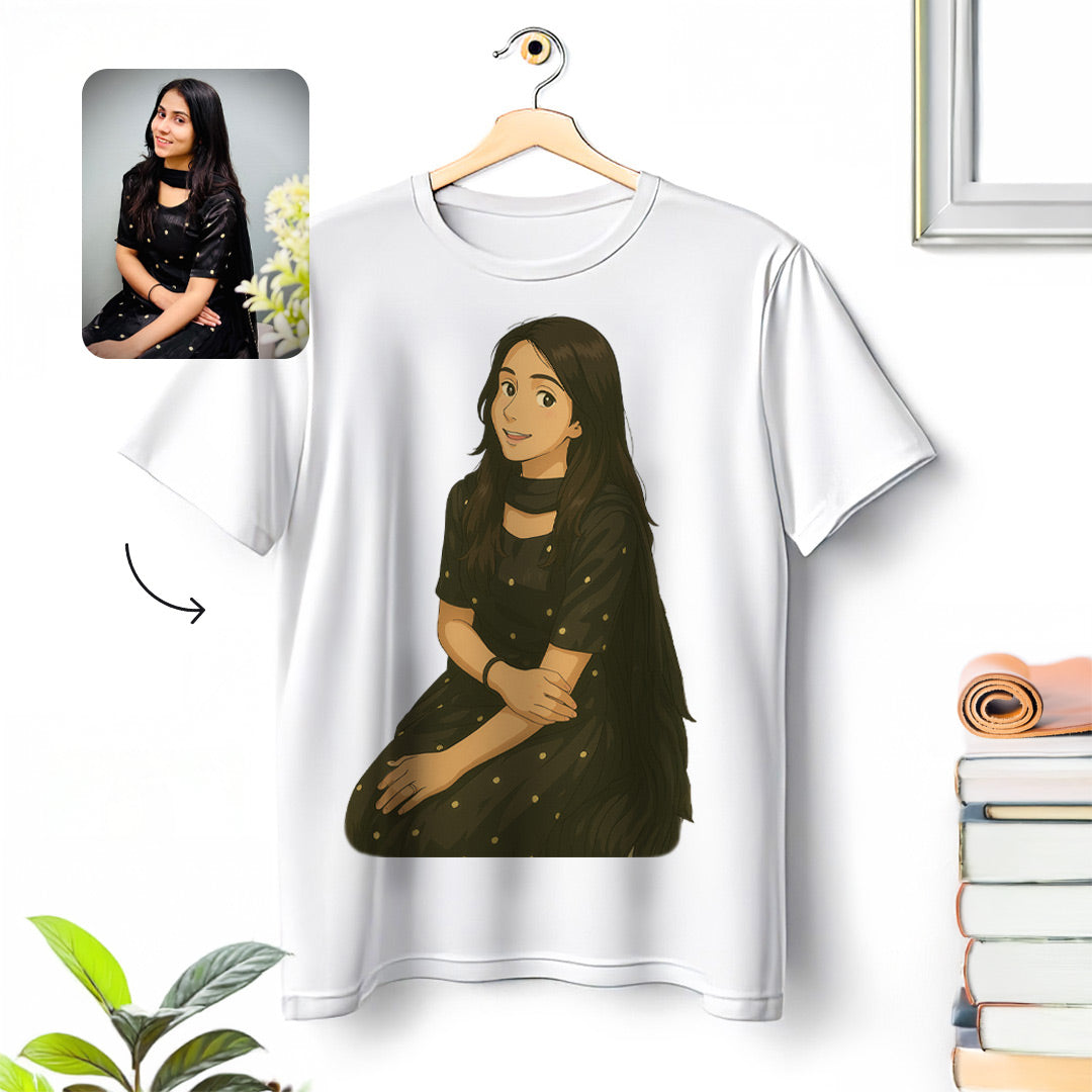 Custom Ghibli White T-shirts | Love Craft Gifts