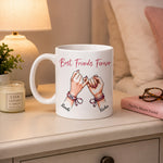 Custom Best Friend Name Mug | Personalized Ceramic Coffee Mug | Love Craft Gifts™