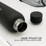 Custom Black  water Bottle| Love Craft Gifts