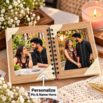 Custom Couple Pictures & Names Memory Book | Love Craft Gifts™
