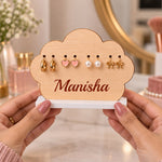 Custom Earring Holder for Dressing Table | Love Craft Gifts™