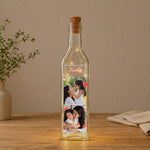 Personalized Mother Photo LED Memory Bottle Lamp Gift – Custom Photo Decorative Light for Mom (Standard Gift Size) | Love Craft Gifts™
