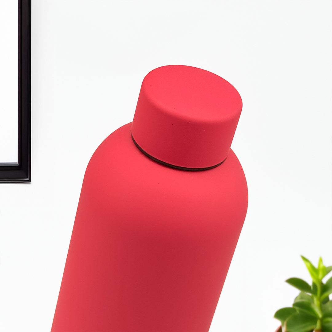 Custom  Maroon Stainless Steel Water Bottle| Love Craft Gifts