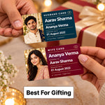 Custom Marriage Memory Card for Husband & Wife | Love Craft Gifts™