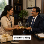 Custom Name Principal Desk Sign | Professional LED Nameplate for School Office