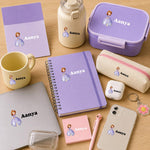 Custom Personalized Sofia Name Stickers | UV Ink Transfer Labels for Bottles, Helmets & Laptop Accessories | Love Craft Gifts™