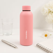Custom Baby Pink Stainless Steel Water Bottle- 500ml