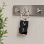 Custom Stainless Steel Name Keychain | Personalized Metal Key Ring | Love Craft Gifts™