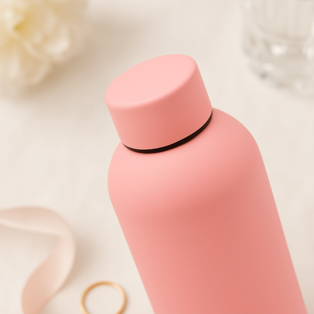 Custom baby Pink Water Bottle | Love Craft Gifts